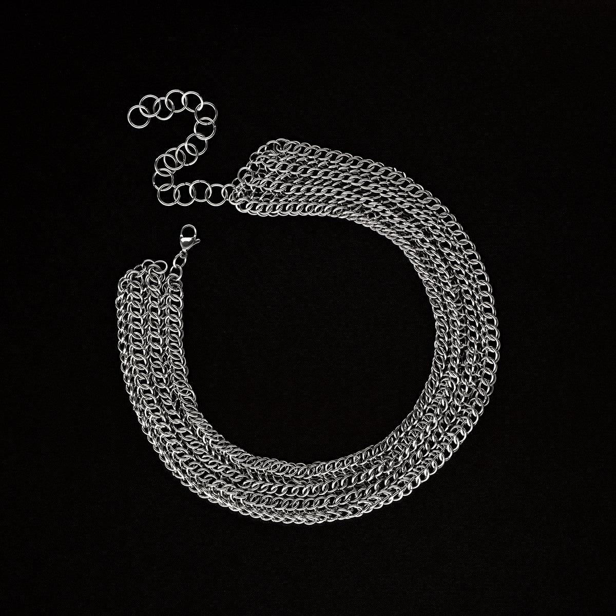Szeroki choker "Polina"